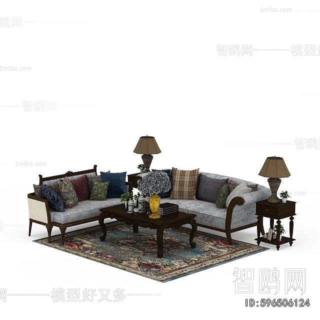 European Style Sofa Combination