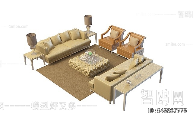 European Style Sofa Combination