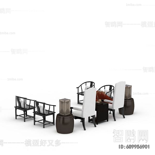 New Chinese Style Lounge Chair