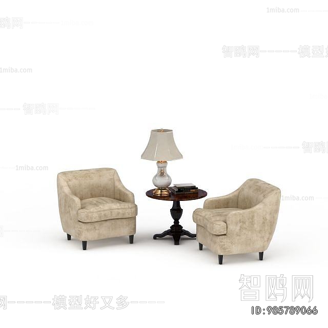 European Style Single Sofa