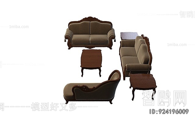 European Style Sofa Combination