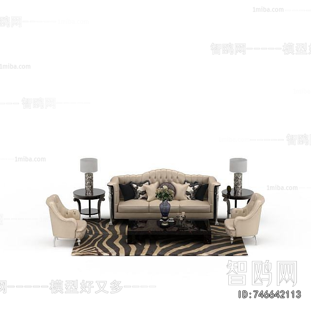 European Style Sofa Combination