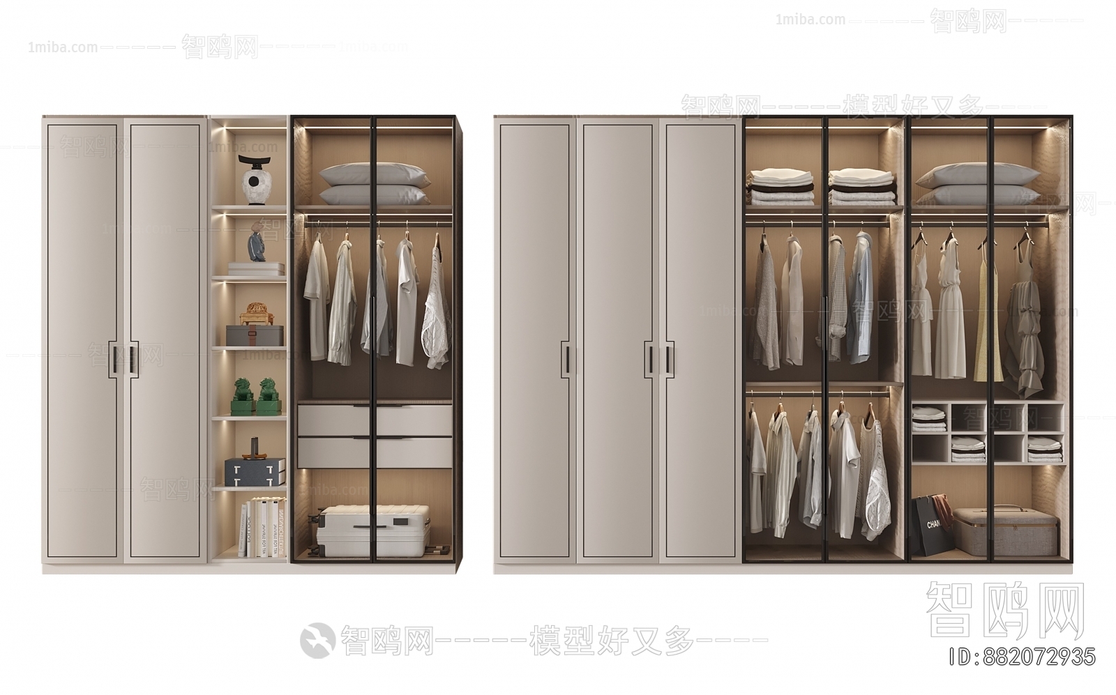 New Chinese Style The Wardrobe