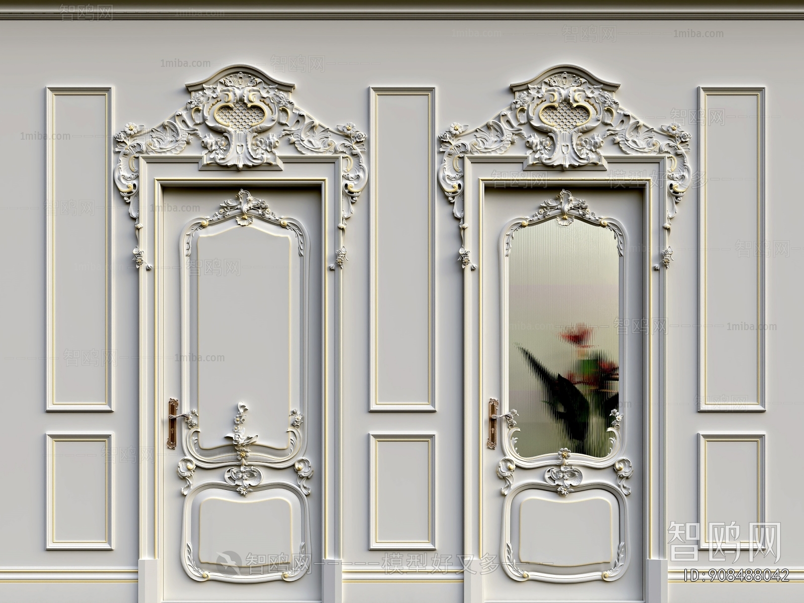 European Style Single Door
