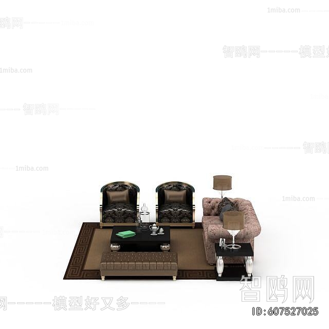 European Style Sofa Combination