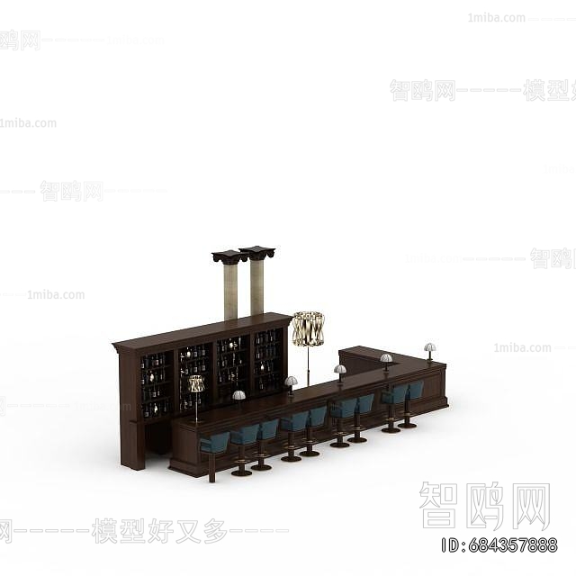 European Style Counter Bar