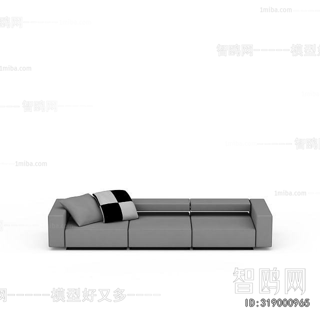 Modern Three-seat Sofa