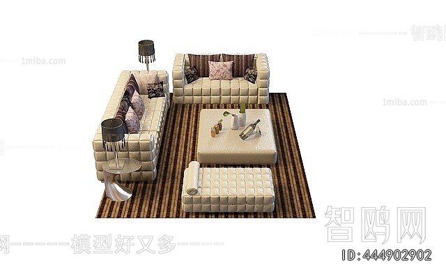 European Style Sofa Combination