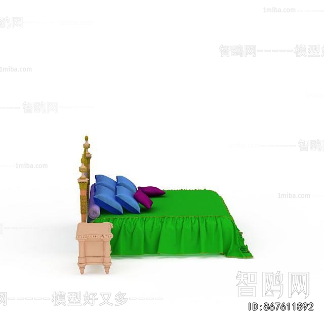 European Style Double Bed