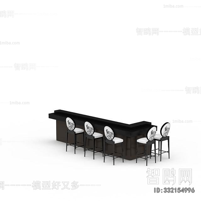 New Chinese Style Counter Bar