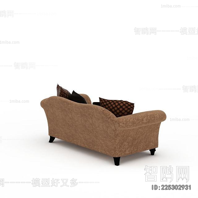Simple European Style A Sofa For Two