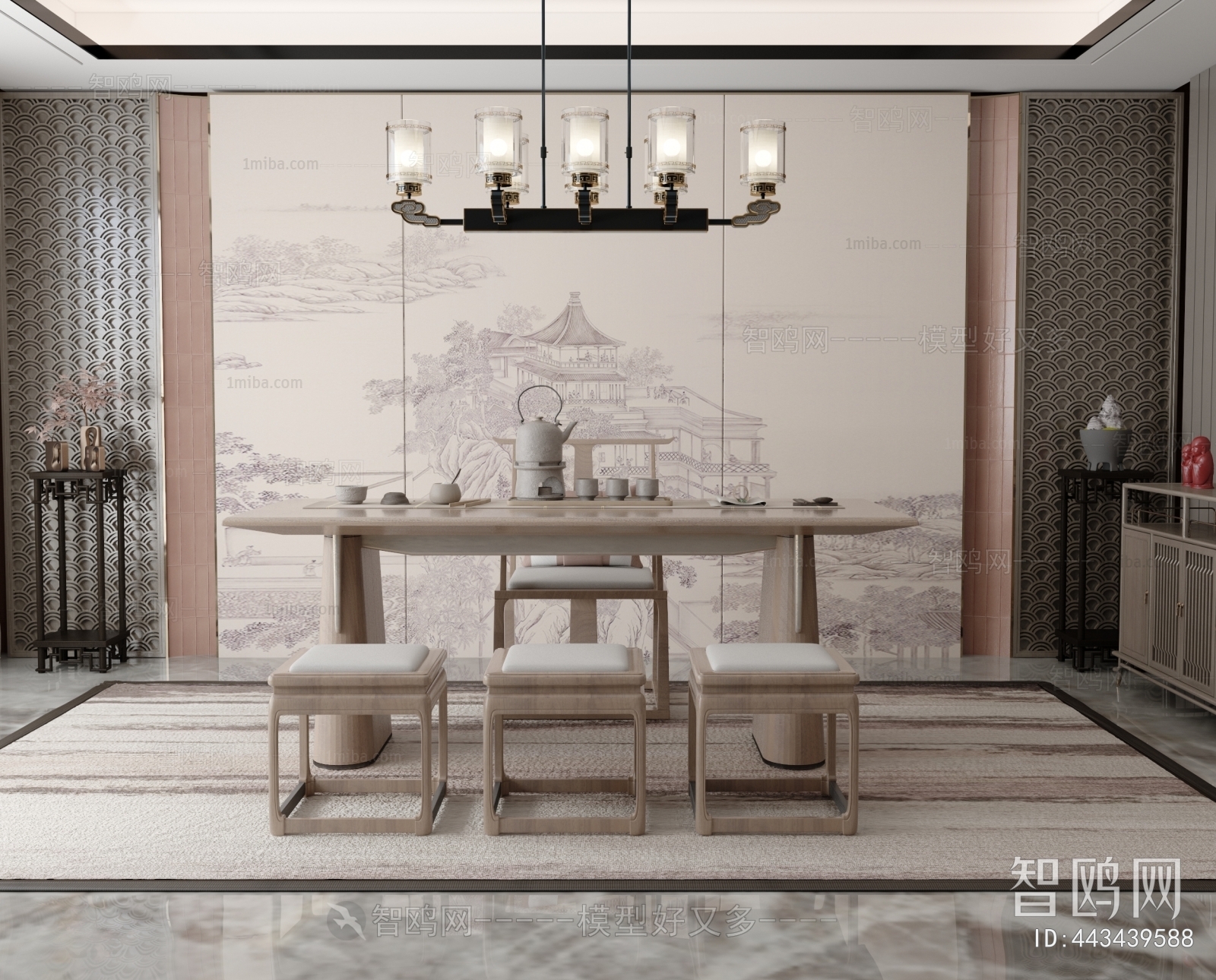 New Chinese Style Tea House