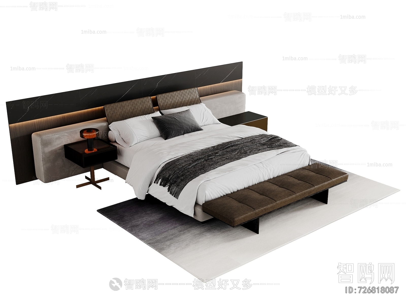 Modern Double Bed