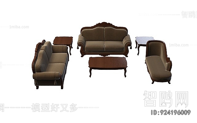 European Style Sofa Combination