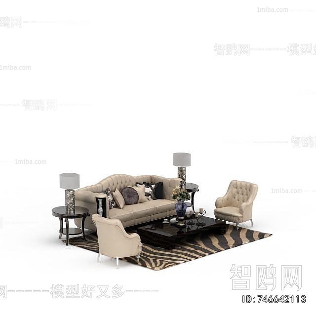 European Style Sofa Combination