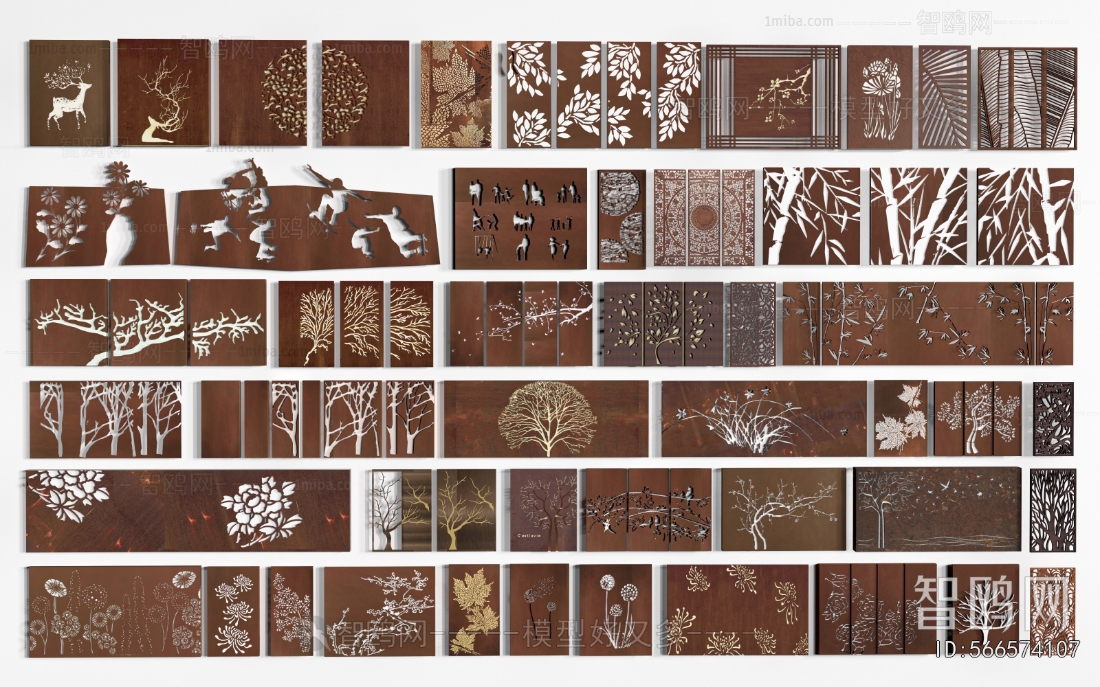 New Chinese Style Landscape Wall