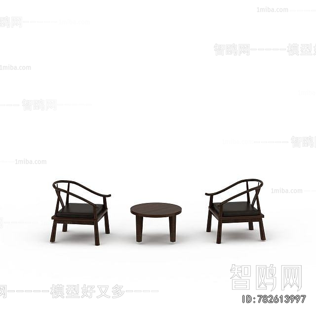 New Chinese Style Lounge Chair