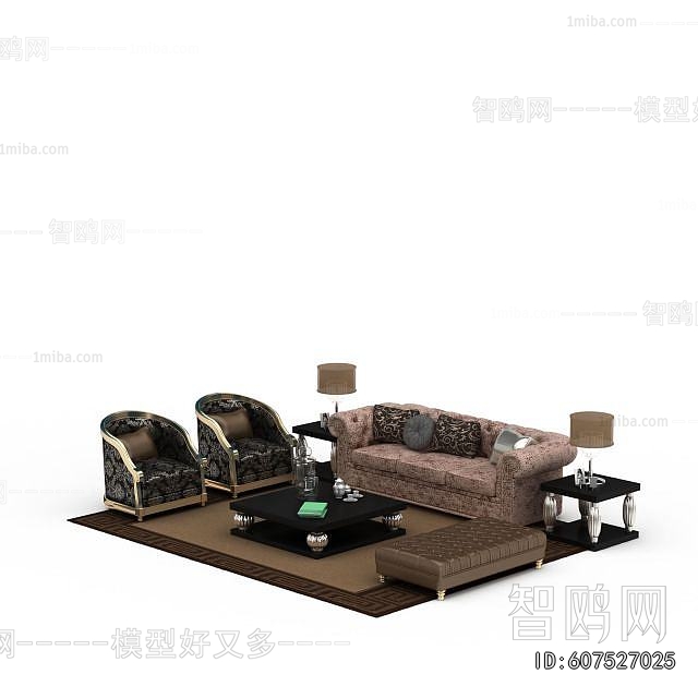 European Style Sofa Combination