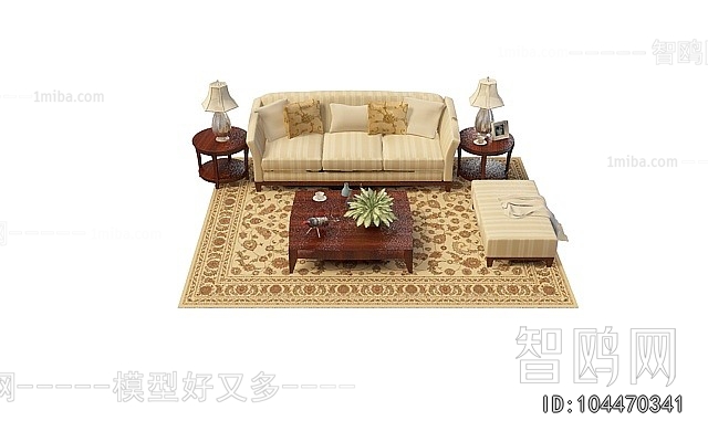 European Style Sofa Combination