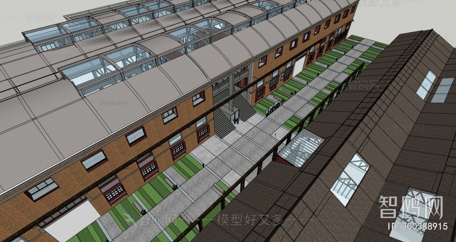 Modern Industrial Building