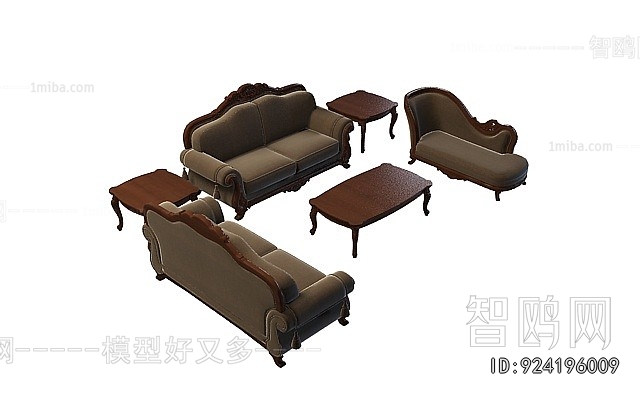 European Style Sofa Combination