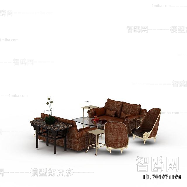 European Style Sofa Combination