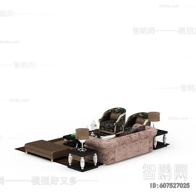 European Style Sofa Combination