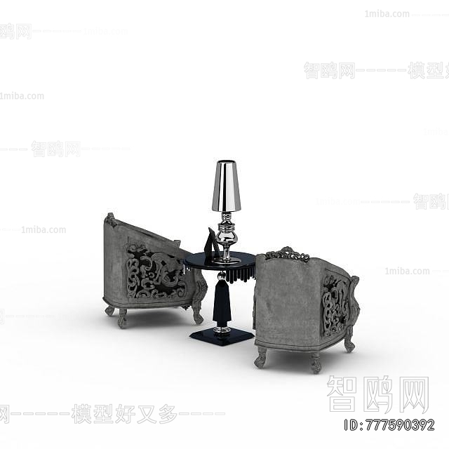 European Style Single Sofa