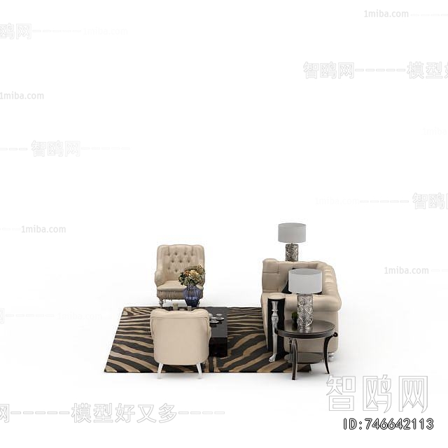 European Style Sofa Combination