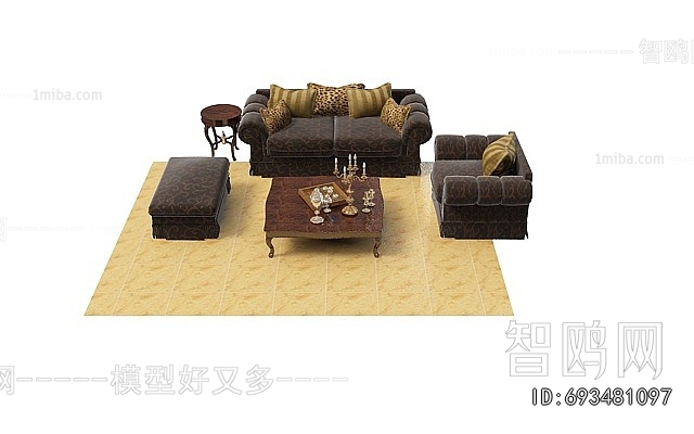 European Style Sofa Combination