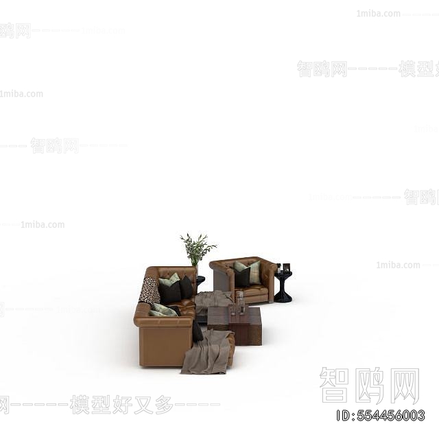 Simple European Style Sofa Combination