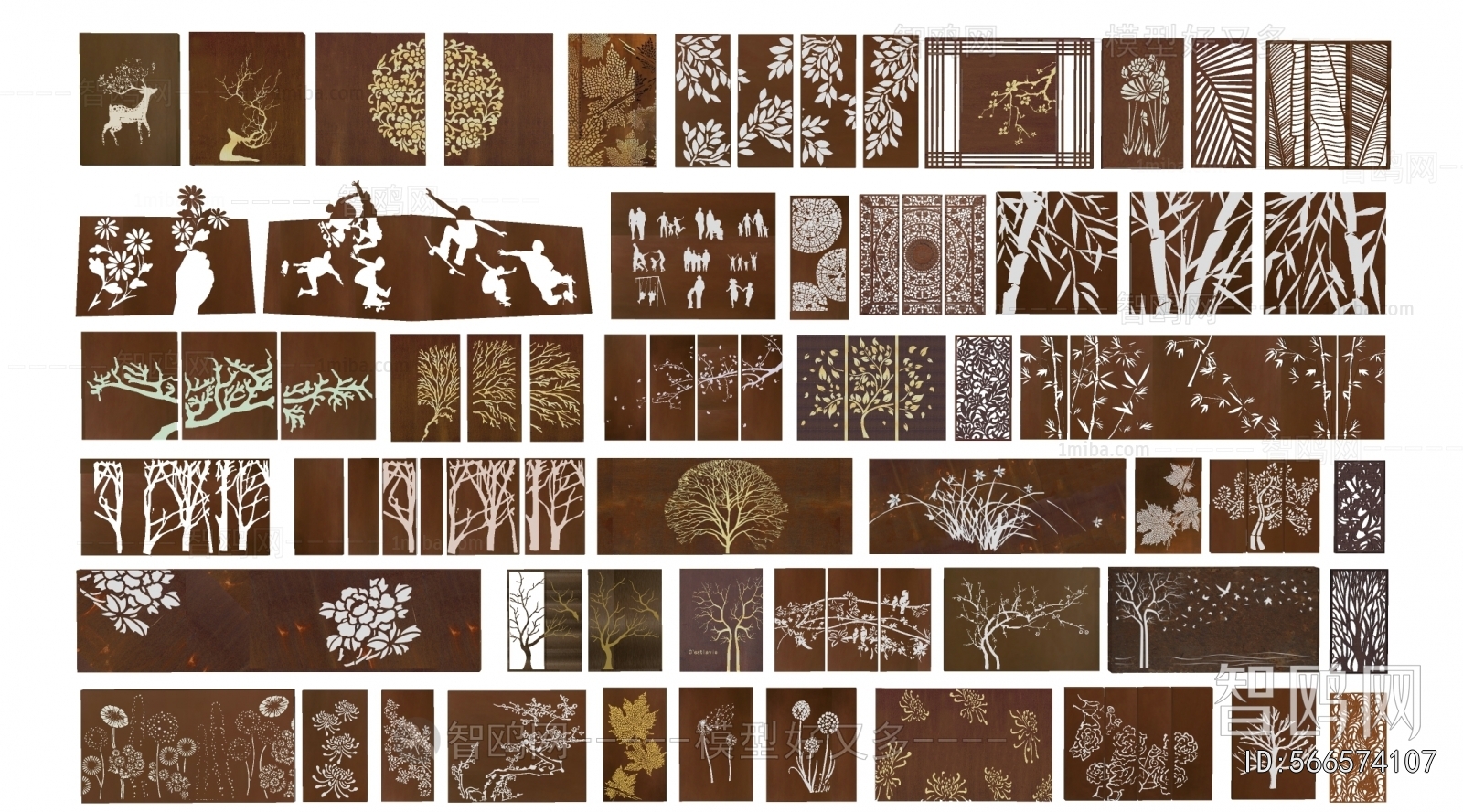 New Chinese Style Landscape Wall