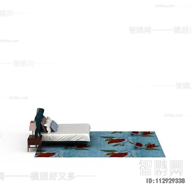 Mediterranean Style Double Bed