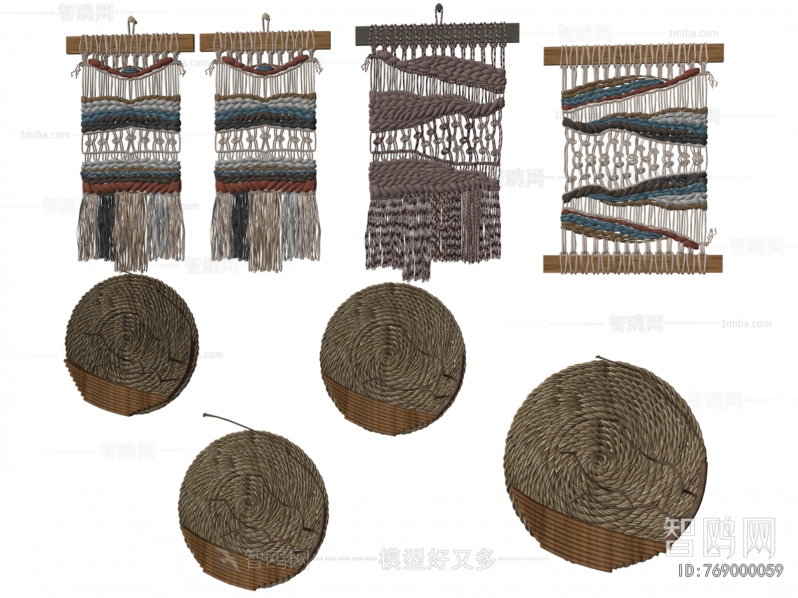 Wabi-sabi Style Wall Decoration