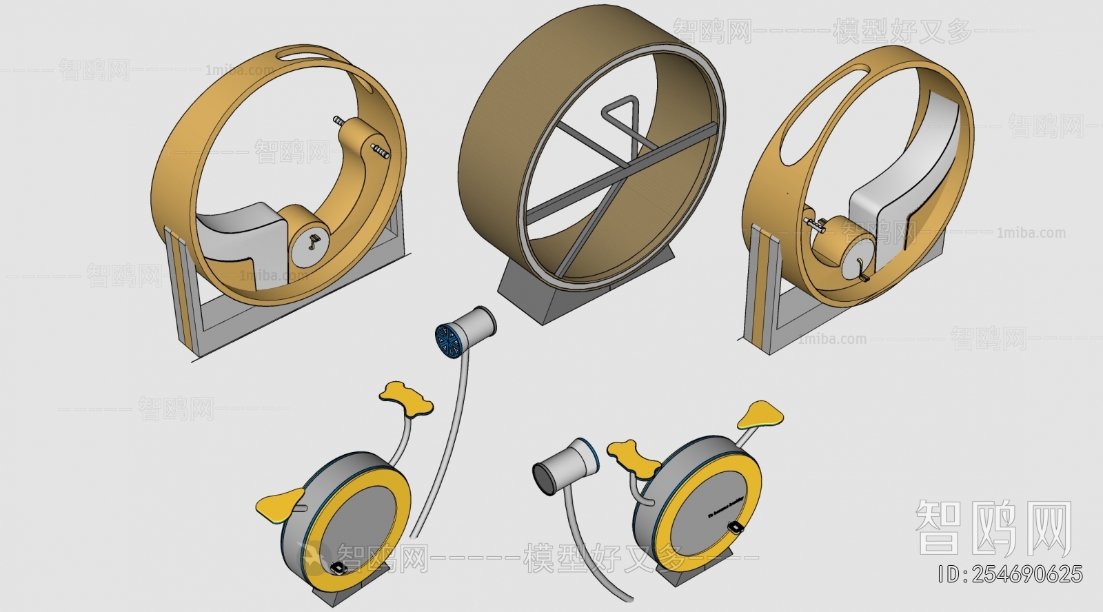 Modern Fitness Equipment