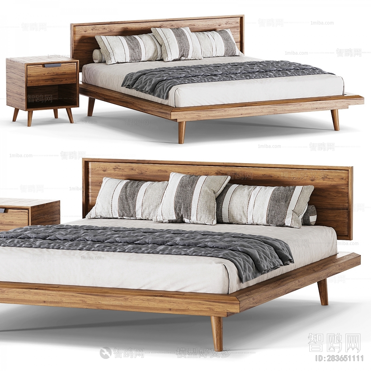 Modern Double Bed