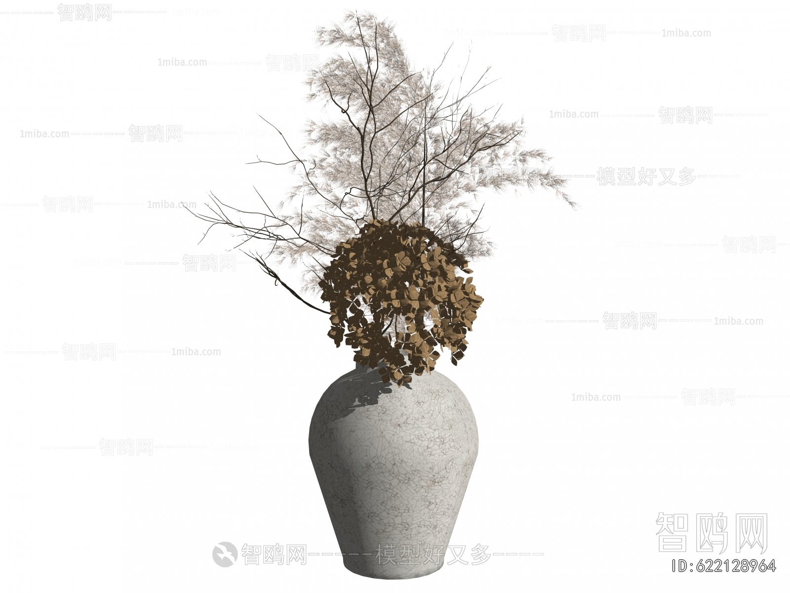 Wabi-sabi Style Dried Branch