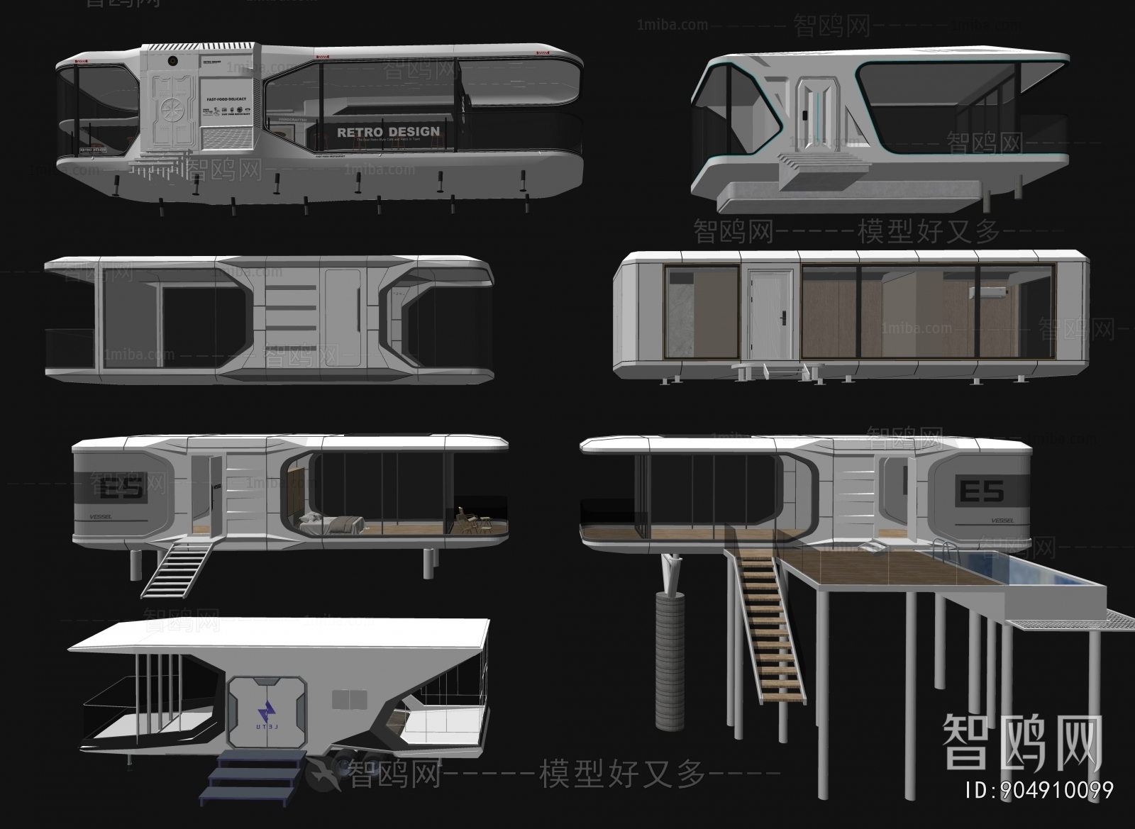 Modern Appearance Of Commercial Building