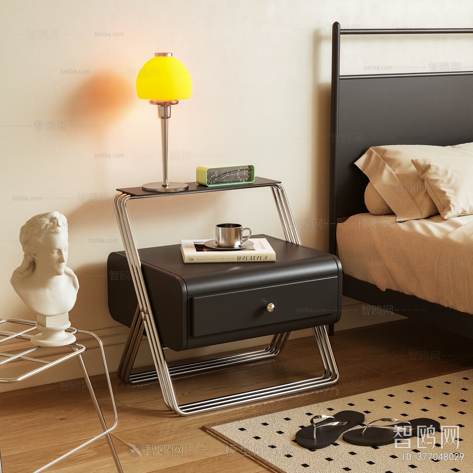 Modern Bedside Cupboard