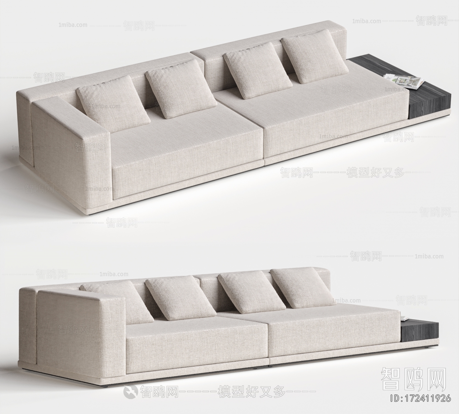 Modern Multi Person Sofa