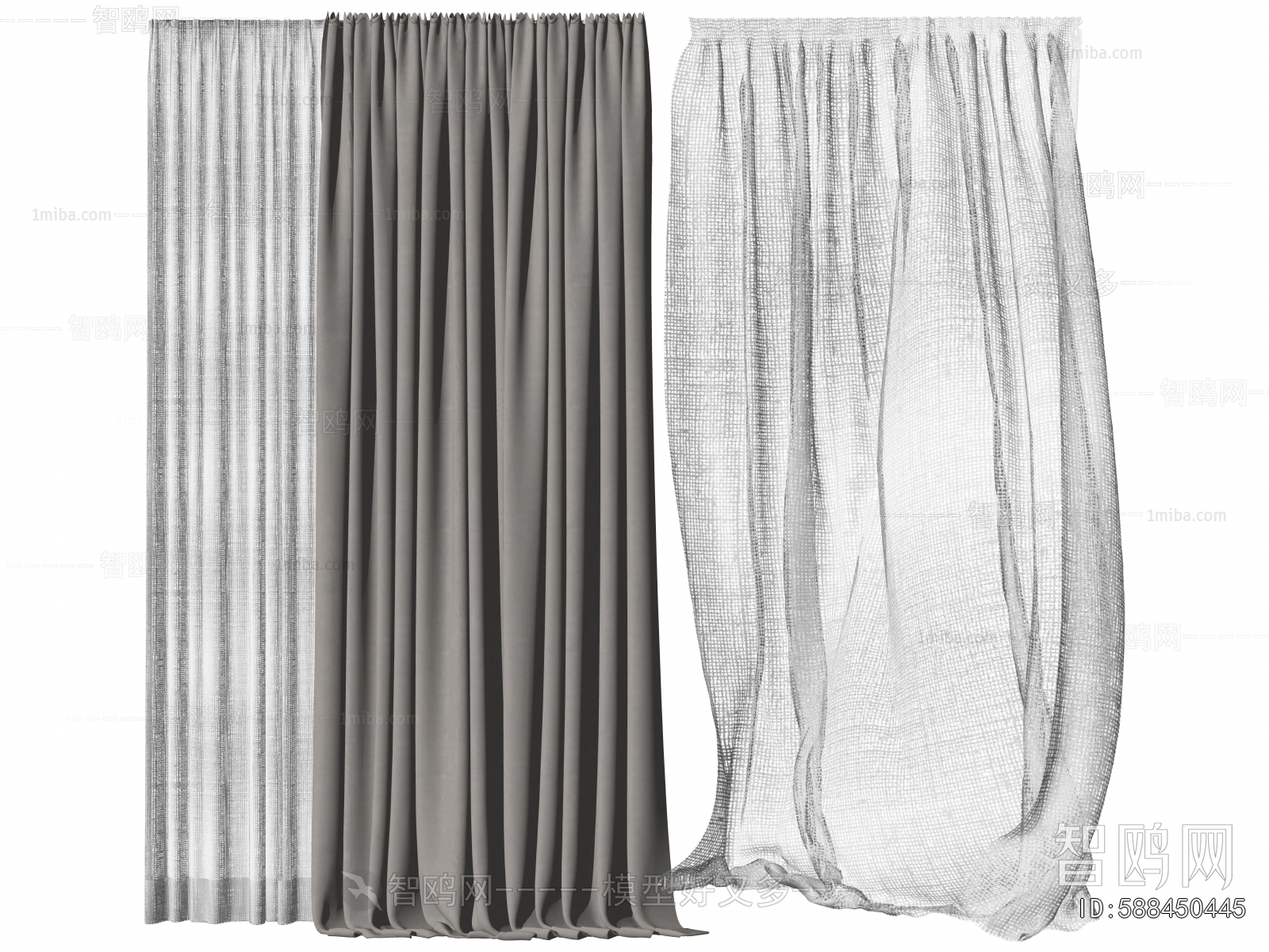 Wabi-sabi Style The Curtain