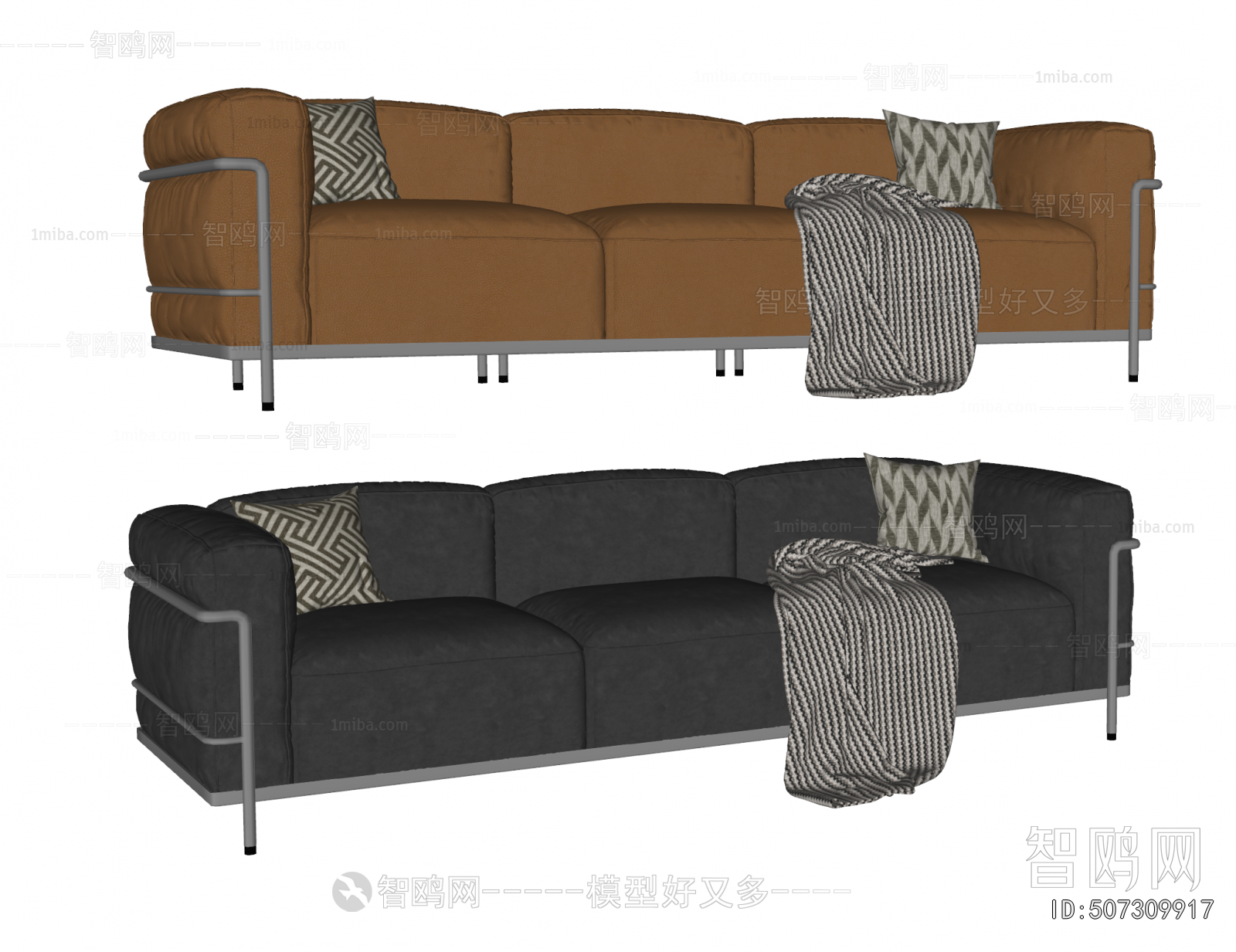 Modern Three-seat Sofa