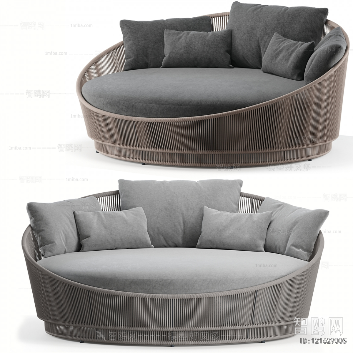Modern Multi Person Sofa