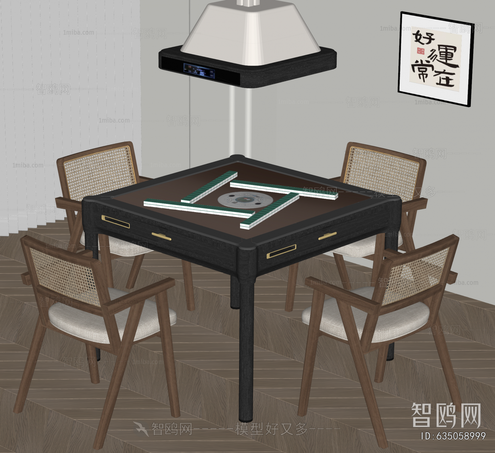 New Chinese Style Mahjong Tables And Chairs