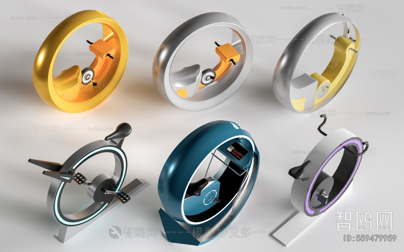 Modern Fitness Equipment