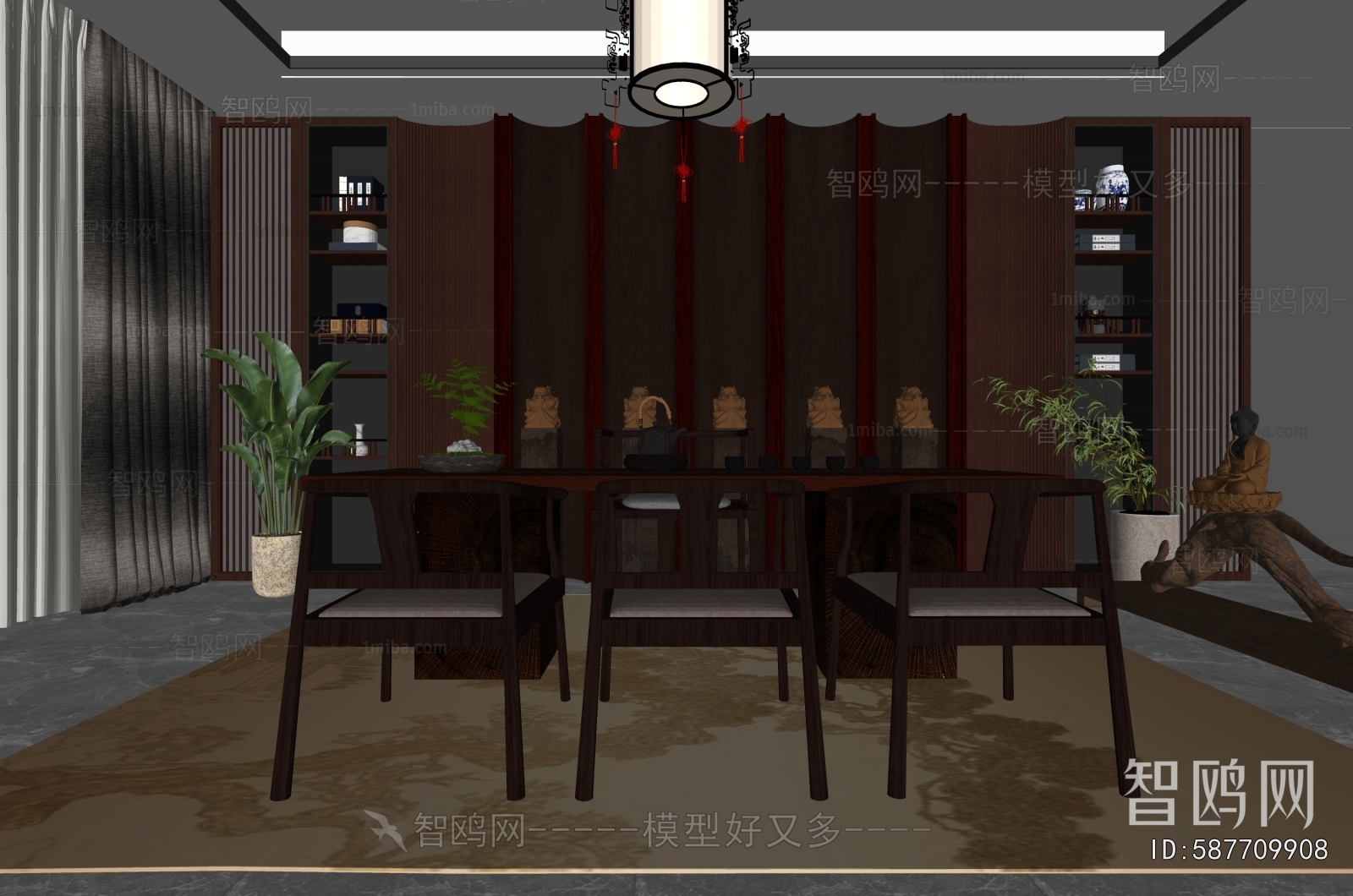 New Chinese Style Tea House