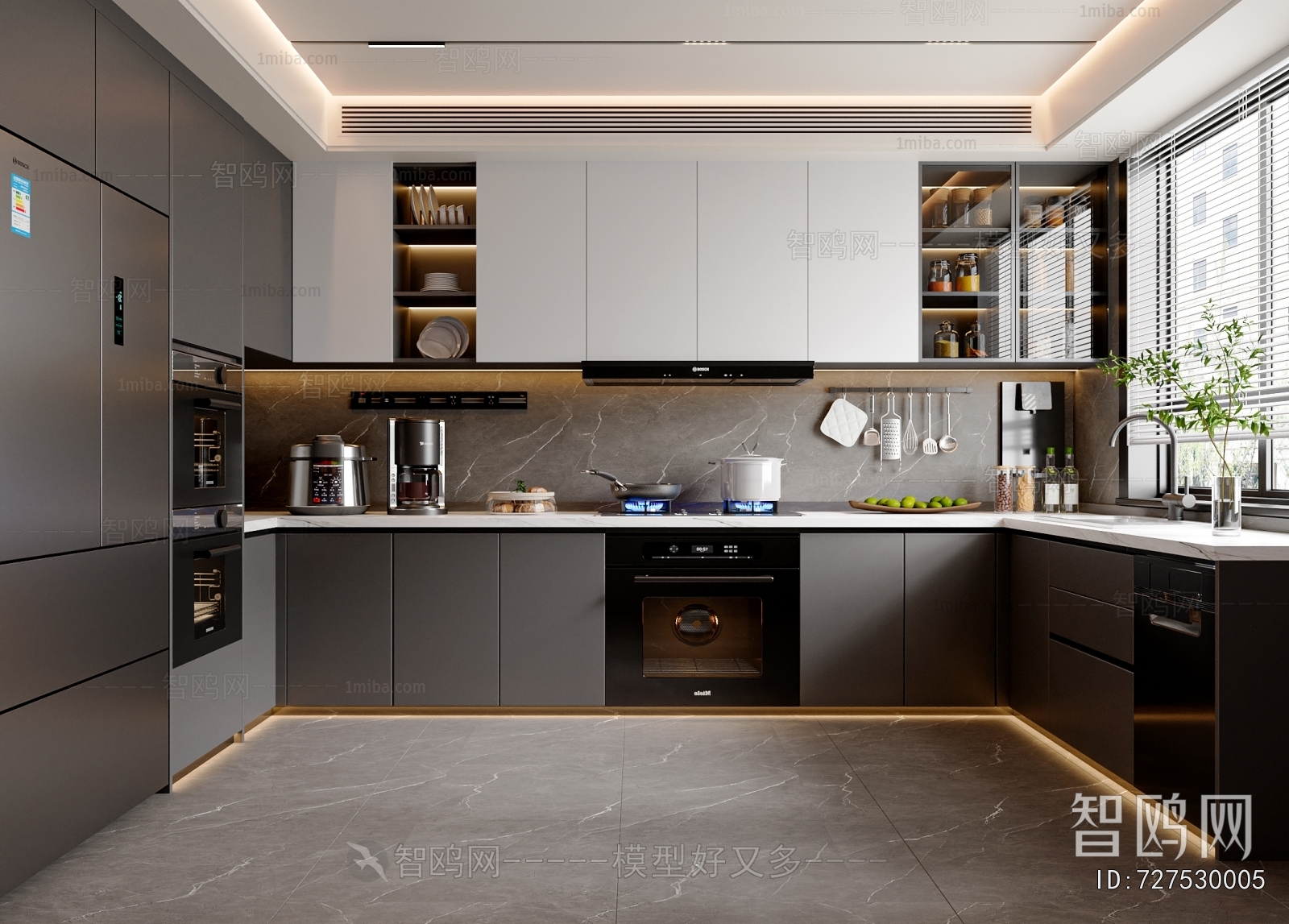 Modern The Kitchen