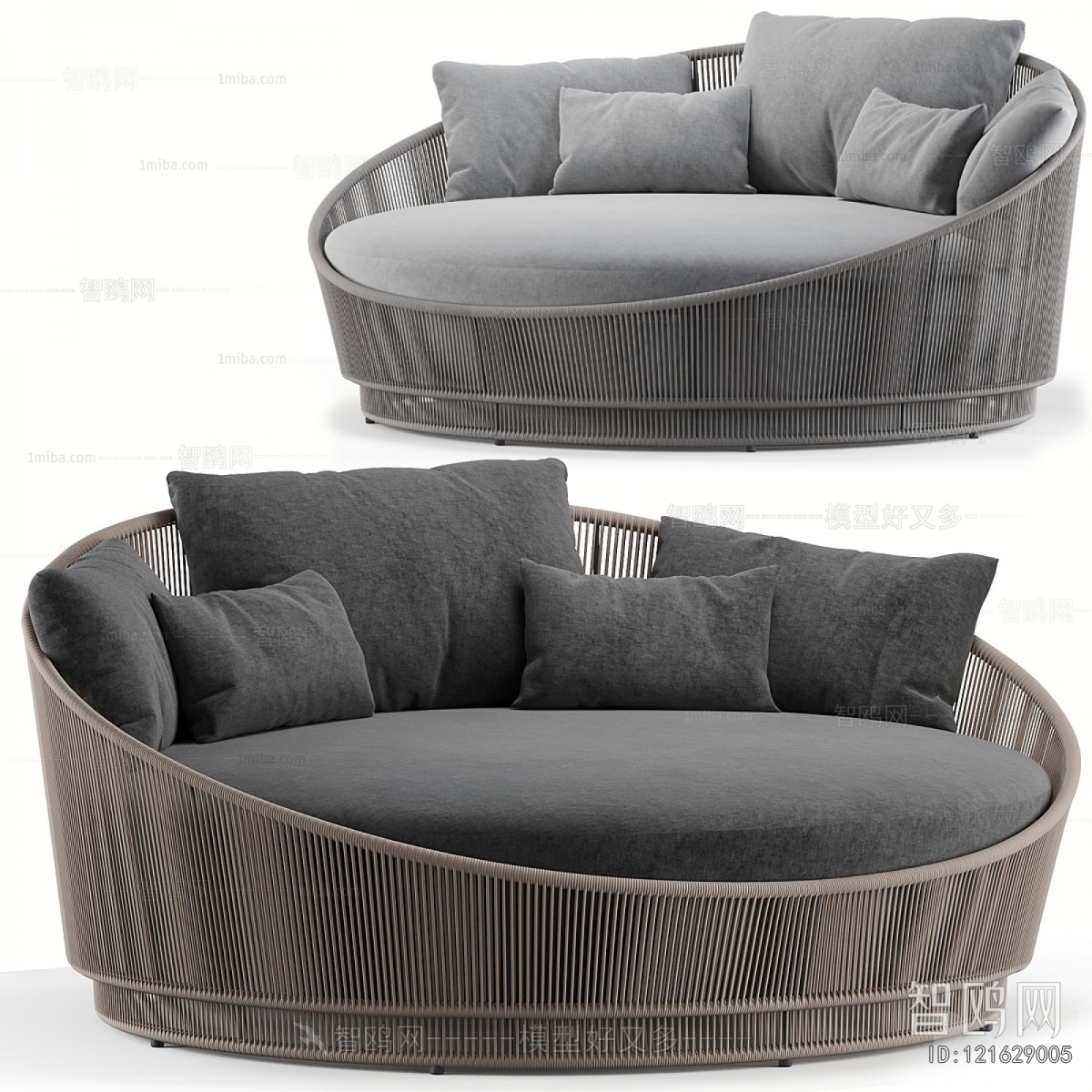 Modern Multi Person Sofa