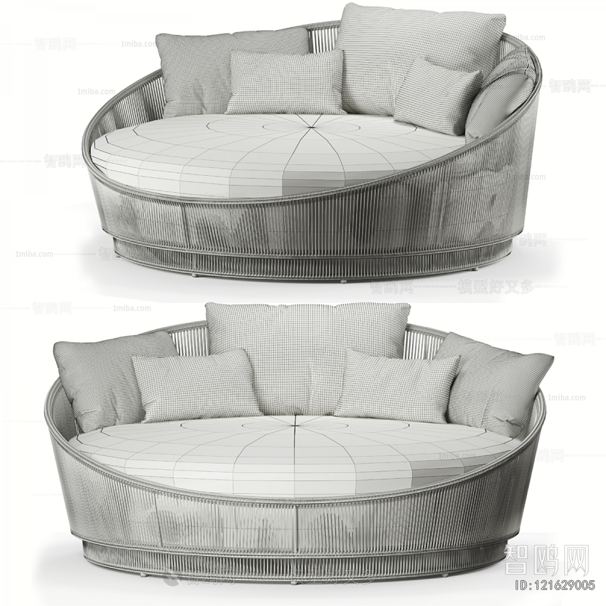 Modern Multi Person Sofa