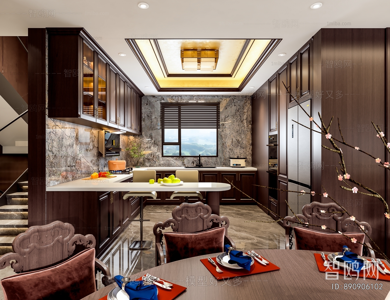 Chinese Style A Living Room